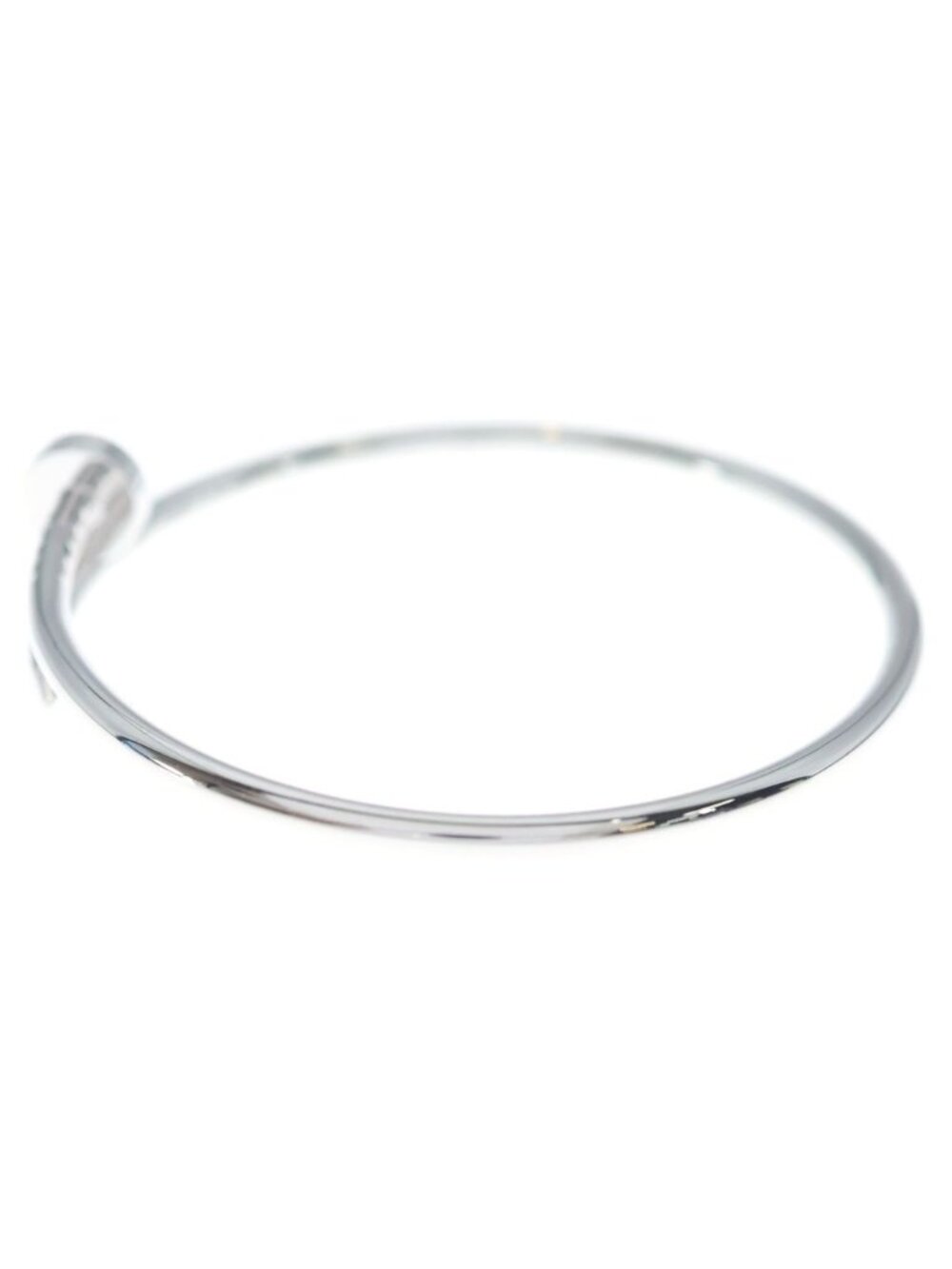Cartier 18k White Gold Juste un Clou SM Bangle Bracelet - Picture 4 of 6
